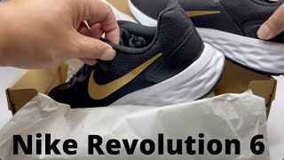 Nike Revolution 6 Next Nature Unboxing  Intuitive Touch [upl. by Atteloiv31]