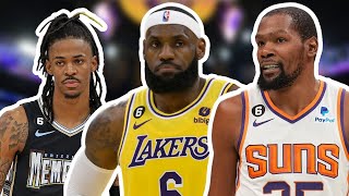 Kevin Durant looked unreal in Suns debut LeBron James foot injury update amp Ja Morant allegations [upl. by Shiller258]