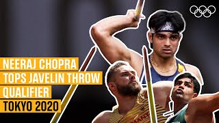 Neeraj Chopra qualifies for final  Tokyo2020 Highlights [upl. by Aem]