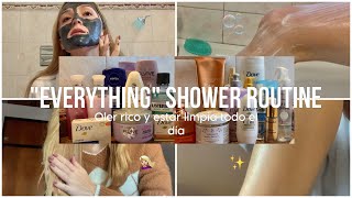 ✨🫧MI RUTINA DE DUCHA PARA OLER RICO Y ESTAR LIMPIA TODO EL DÍA🫧✨ paso a paso tips y productos [upl. by Bui]