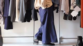 STOF ベーシック袴パンツ BASIC HAKAMA PANTS  SF19AW19 [upl. by Dorey184]