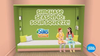 🏃🏻‍♀️ Simchase Season 40 Sour Squeeze 🍓🍋 The Sims Freeplay [upl. by Eiramesor]