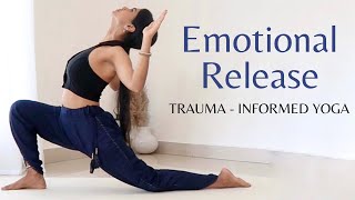 Yoga for Emotional Release  Hips amp Heart Openers  Somatic Yoga [upl. by Sallie]