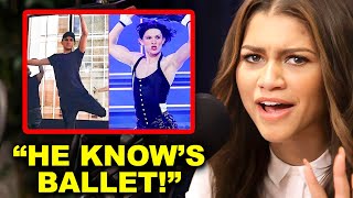 Zendaya Reacts To Tom Hollands Most Iconic Dance Videos [upl. by Etnuahc760]