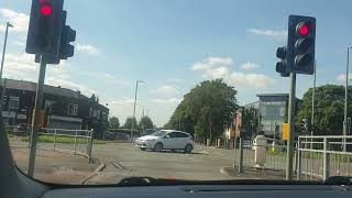 chadderton driving test route 1 via broadway part 1 [upl. by Jayne]