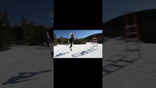 Snowboard SLAM on huge jump [upl. by Kifar]