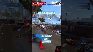 Captain America’s Cel Shaded suit in Marvel’s Avengers marvelsavengers avengergame captainamerica [upl. by Townie]