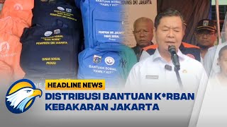 HEADLINE NEWS 1112 Ribuan Warga Korban Kebakaran Jakarta Mengungsi [upl. by Elenaj]