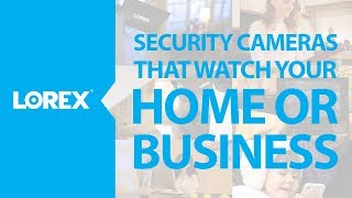 Security cameras that watch over your home or business [upl. by Kcirdderf]