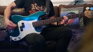 Saltcoats man plays quotEscapequot by Journey Bass cover journey hardrock basscover [upl. by Placia]