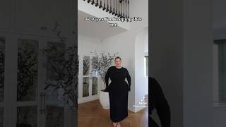 the black one is my fav Plus size dissh dress try on🖤 plussizefashion plussize outfitinspo [upl. by Linson]