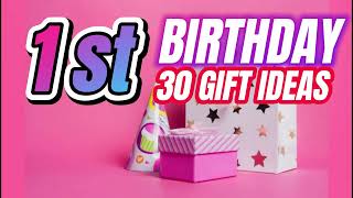 Top 30 Gifts for 1 year old Baby 2023  Useful Baby First birthday gift ideas [upl. by Aratak]