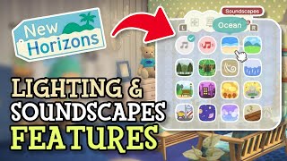 Animal Crossing New Horizons HOW LIGHTING amp SOUNDSCAPES WORK ACNH Direct 20 Update [upl. by Wymore839]