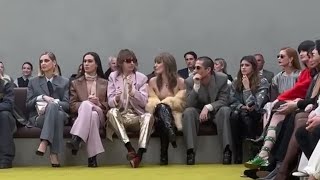 I Maneskin alla sfilata di Gucci durante la MFW23 shorts [upl. by Niltag]