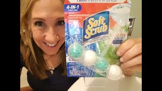 Toilet Cleaner Soft Scrub Hanging System with Bleach  Amazing Product  Works [upl. by Orella]