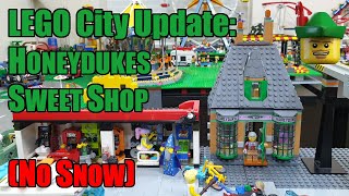 LEGO City Update  Honeydukes Sweet Shop No Snow 76388 [upl. by Leede]