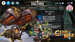 Gems of War In the Soulforge Ironhawk and More Just in Time for Vault Weekend [upl. by Anisah]