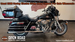 Used 2008 Harley Electra Glide Ultra Classic For Sale Wisconsin [upl. by Thgiwd]