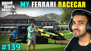 TAKING DELIVERY OF A FERRARI RACECAR  GTA V GAMEPLAY 139 [upl. by Eolande250]