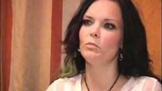 Interview Nightwish  Anette Olzon part 1 [upl. by Theresa714]