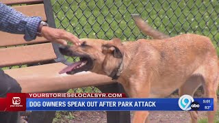 Dog owners speak out after park attack [upl. by Stander]