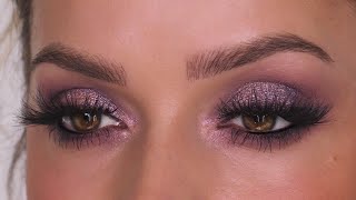 HUDA Beauty Rose Quartz Eyeshadow Tutorial  Shonagh Scott [upl. by Ailimaj]