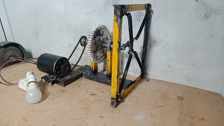 Make Flywheel Free Energy Spring Machine Generator Fuel Free Energy Free Electricity [upl. by Crin]