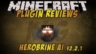 Minecraft Herobrine AI V221 Plugin For CraftBukkit New Video [upl. by Ettezel]