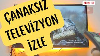 Çanaksız Uydu Alıcısı  Çanak Anten Olmadan Televizyon İzle çanaksızuydualıcısı reklam [upl. by Sarina382]