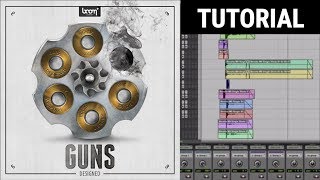 BOOM Library SFX  GUNS Construction Kit  Tutorial 01 [upl. by Hestia]