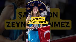 Şampiyon Zeynep Sönmez [upl. by Aicre]