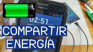 Hacer Cable para Compartir carga pasar Energía a otro Celular iPhone o Android [upl. by Clyte]