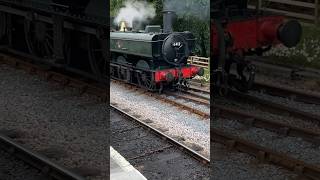 GWR 0 6 0 PT steam locomotive at the South Devon Railway Totnes Riverside turning around [upl. by Jerrome]