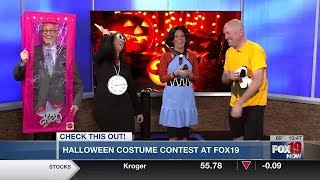 Halloween costume contest at FOX19 [upl. by Lupee]