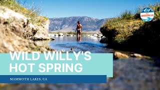 Wild Willys Hot Spring Best Natural Hot Spring Near Mammoth Lakes [upl. by Amisoc]