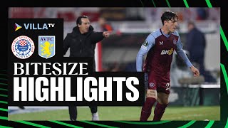 BITESIZE HIGHLIGHTS  HŠK Zrinjski Mostar 11Aston Villa [upl. by Hakan]