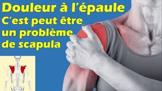 Douleur à lépaule  peutêtre un souci de scapula  Que faire [upl. by Llehcsreh]