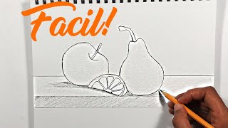 ✏️Como Dibujar un Bodegón a lápiz  SUPER FACIL✏️ [upl. by Eddy]