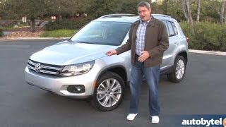 2014 Volkswagen Tiguan SEL Test Drive Video Review [upl. by Eityak]