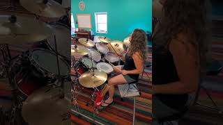 Electric Avenue by Eddy Grant  Drum Cover by Katelyn Banks [upl. by Elleuqar]