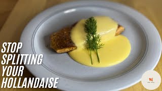 How To Make Perfect Hollandaise Sauce Every Time [upl. by Enyrhtak859]