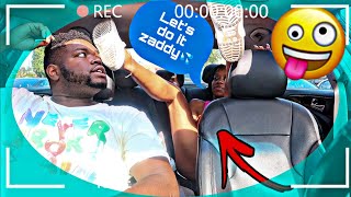 LETS DO IT IN THE BACKSEAT PRANK ON BOYFRIEND He GOT MAD [upl. by Yerhcaz72]