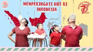 17 Agustusan di rumah Munel Lomba Makan Kerupuk Sekeluarga [upl. by Bergmann]