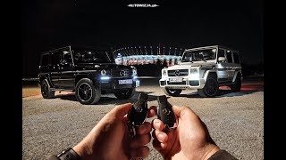 Mercedes G63 AMG vs Mercedes G500 TEST POV Drive amp Walkaround [upl. by Suciram904]