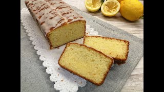 Plumcake al limone sofficissimo e senza bilancia [upl. by Hacim460]