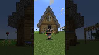 Minecraft Moderner Tisch bauen  Build Hacks shorts [upl. by Nanyk819]