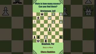 Kristensen Leif vs Knudsen Per 🔴 AarhusA Hastings 1983 checkmate [upl. by Daisey]