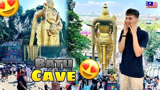 My First Time Visiting Batu Cave in Malaysia 😍 School Trip to Malaysia amp Singapore Day2 🤩 [upl. by Meehan]