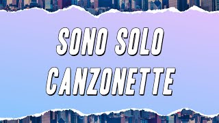 Edoardo Bennato  Sono solo canzonette Testo [upl. by Jaenicke]