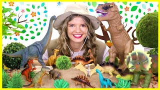 Dinosaurs for Kids  Learn Dinosaur Names with Dinosaur Toys and Dinosaur Cartoon  Speedie DiDi [upl. by Shedd]